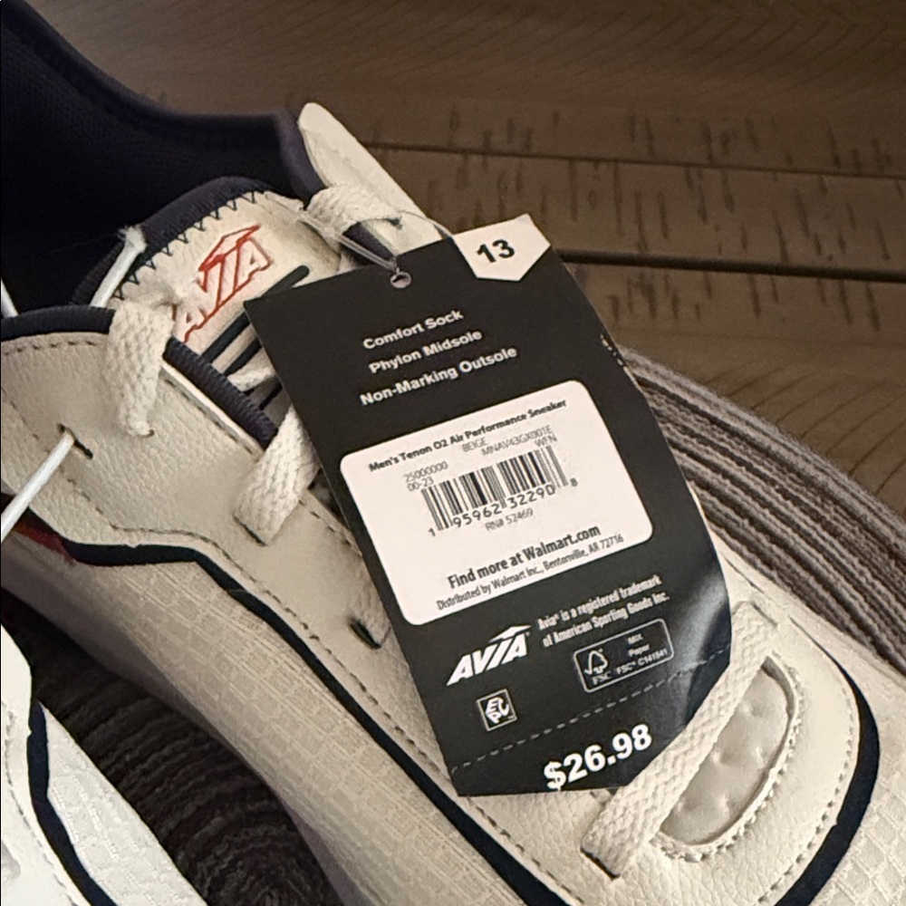 2/$25 Avia Mens Athletic Sneakers size 13 NWT - Picture 2 of 2